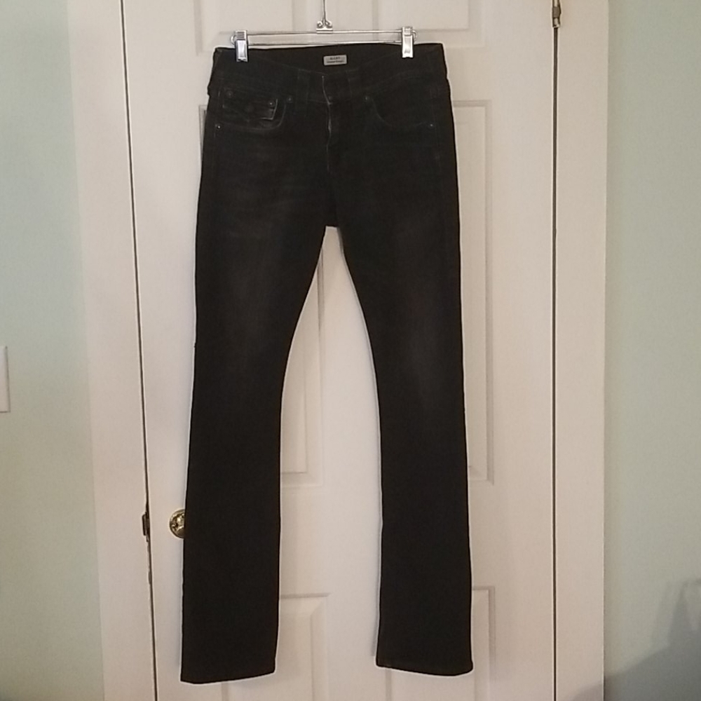True Religion black washed jeans